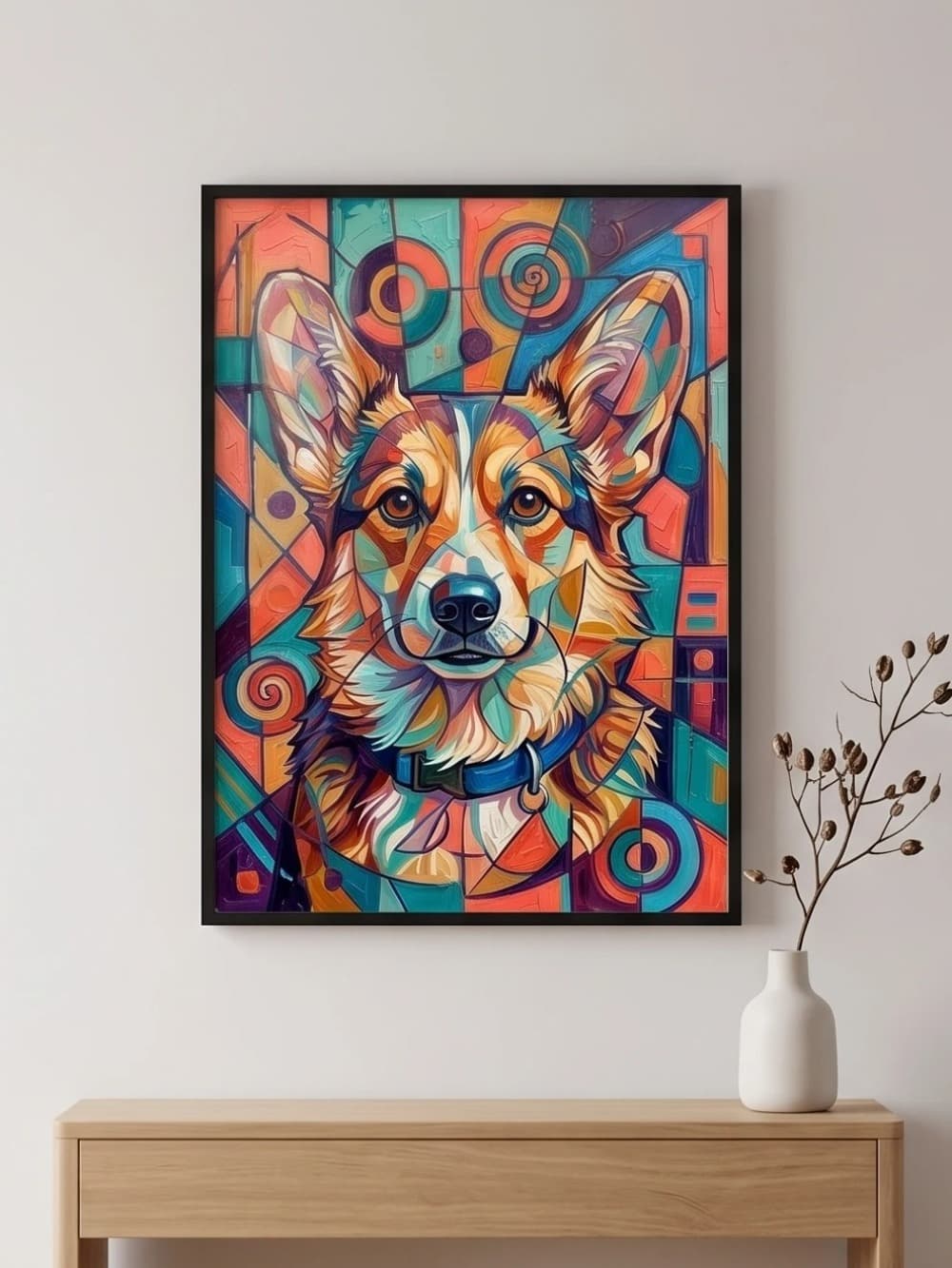 Abstract Animal Poster