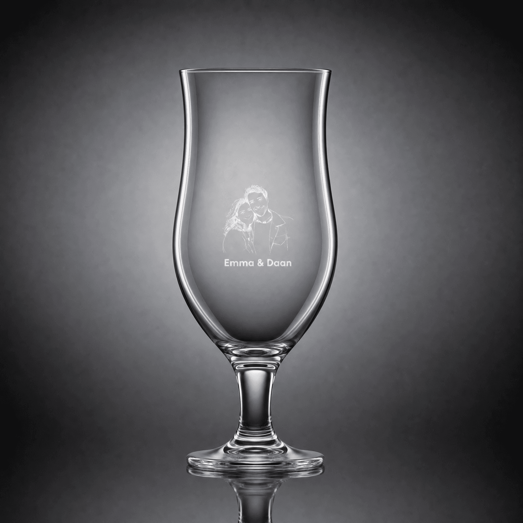 Beer glass with your portrait