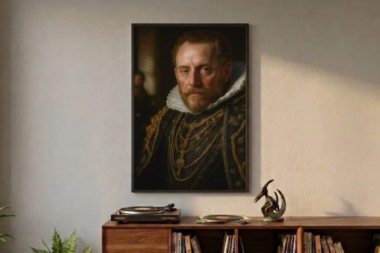 Personalized elegant portrait