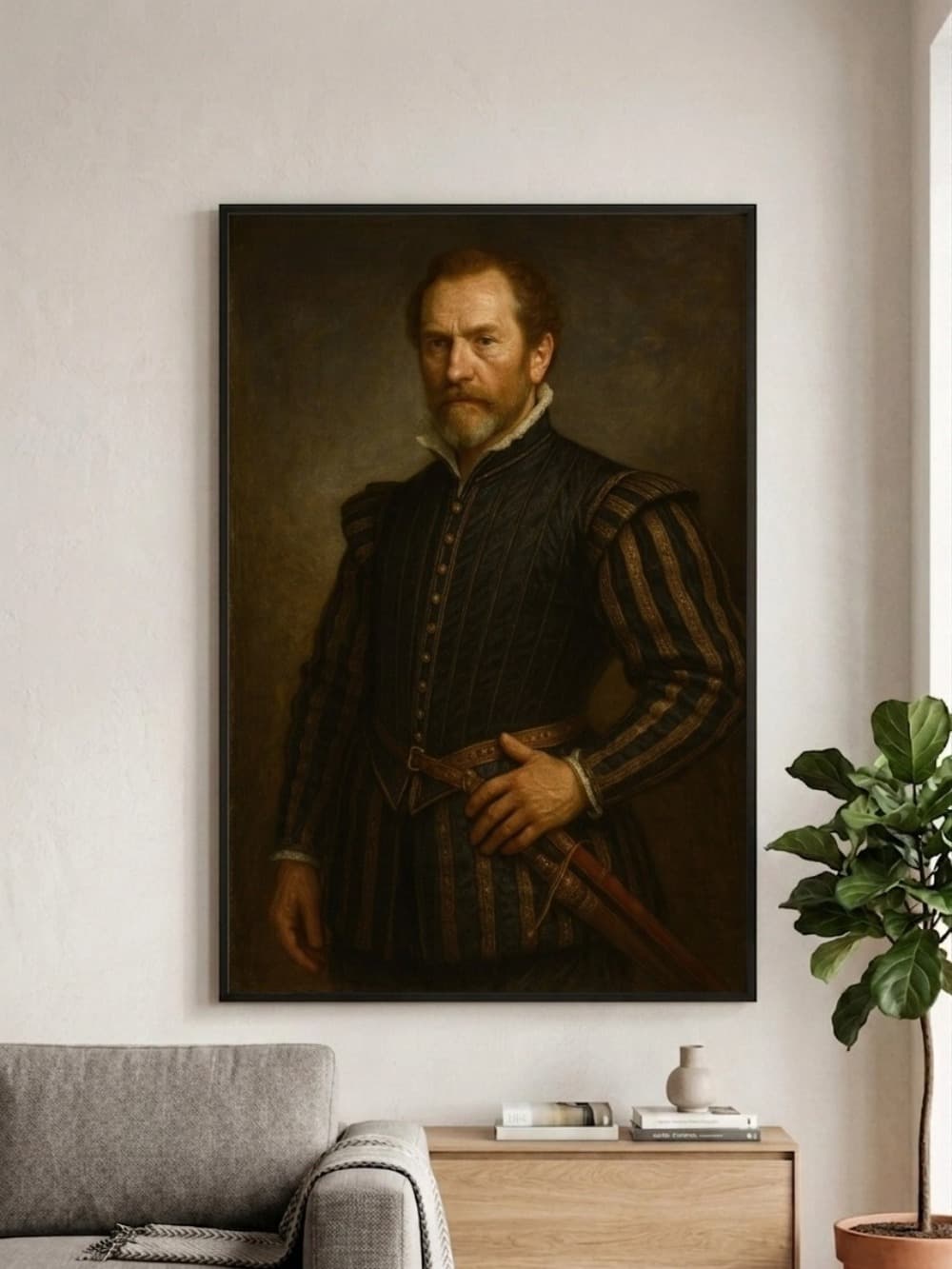 Personalised Renaissance Nobleman Portrait