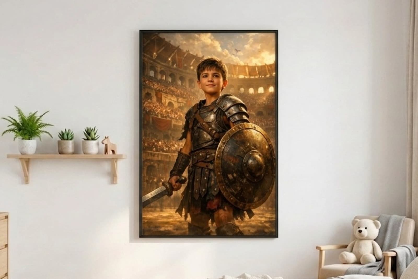 Personalized Gladiator Poster