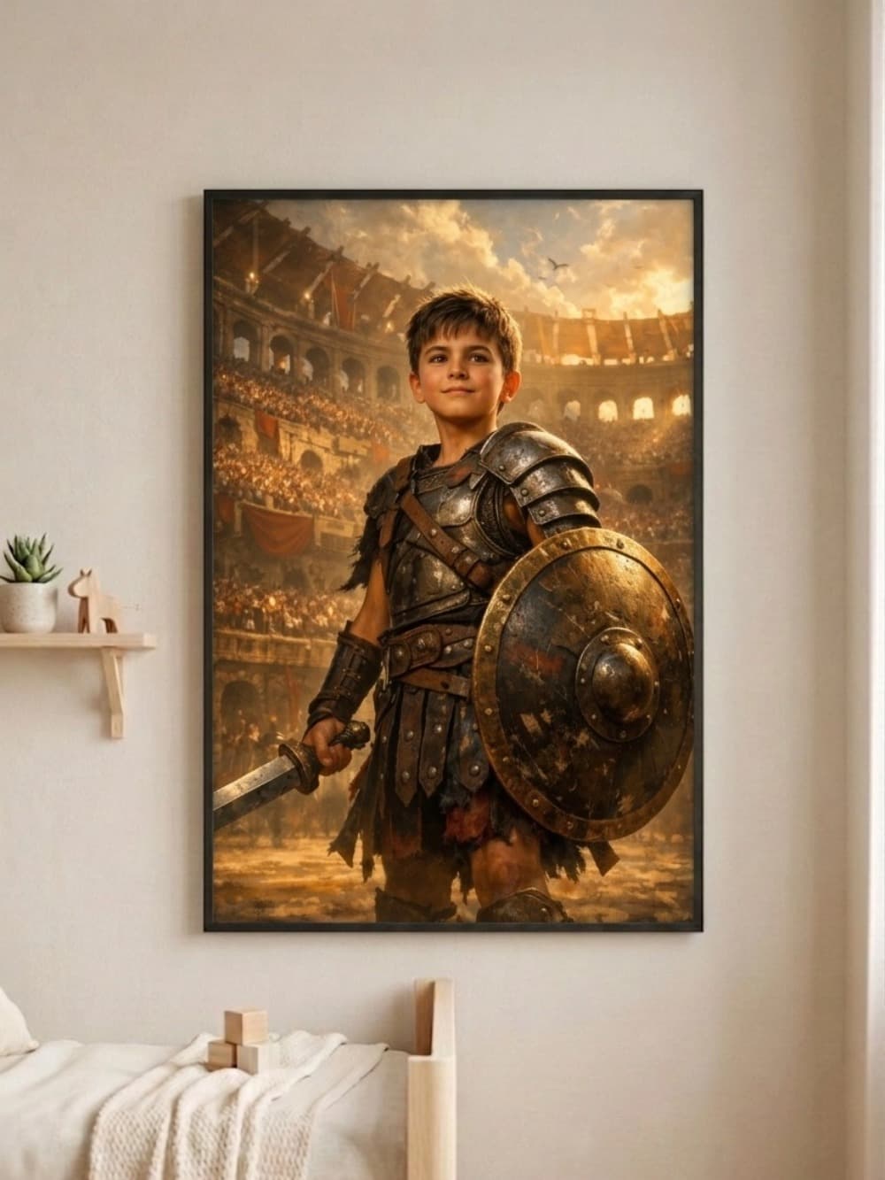 Personalised Gladiator Poster