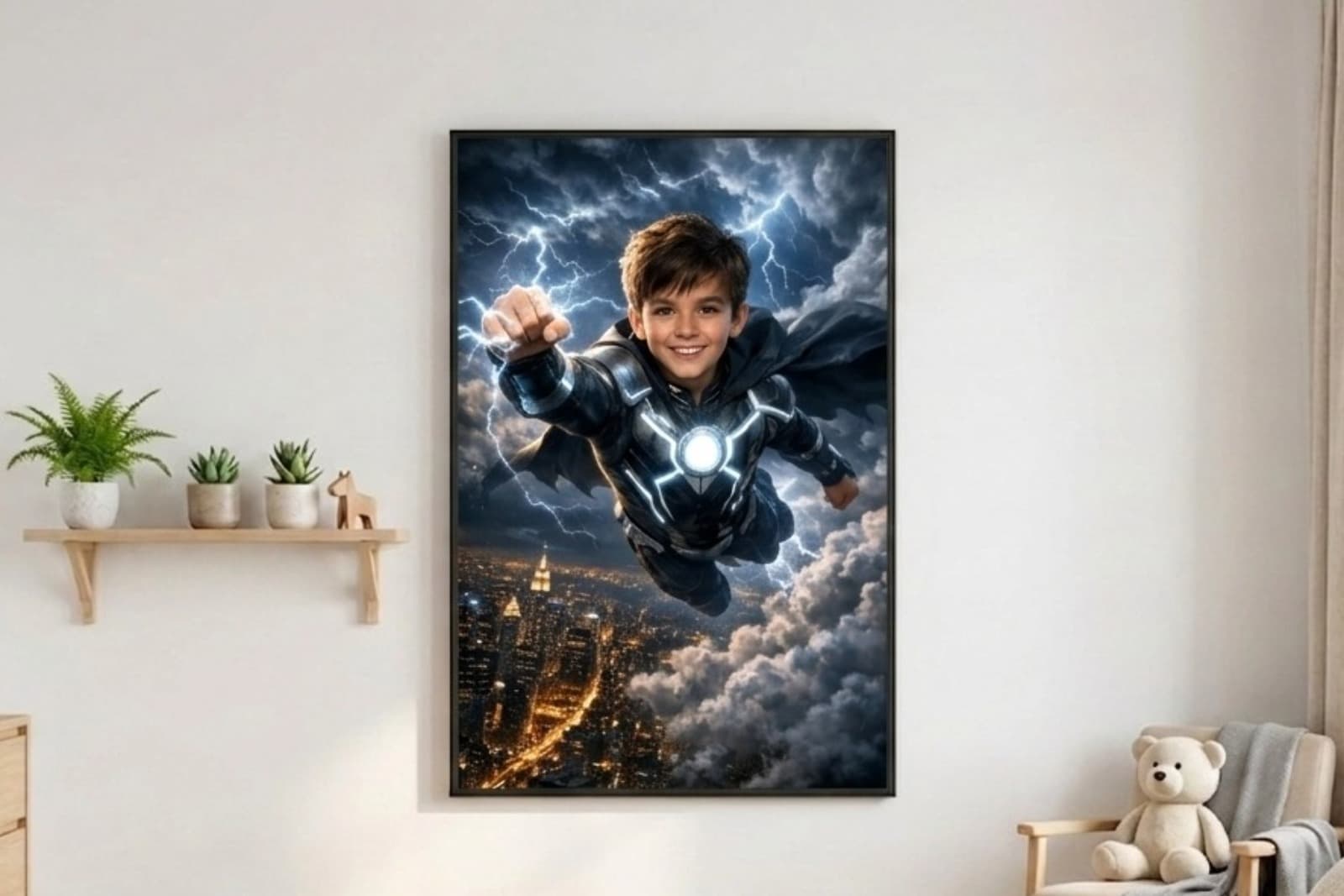 Personalized Superhero Poster