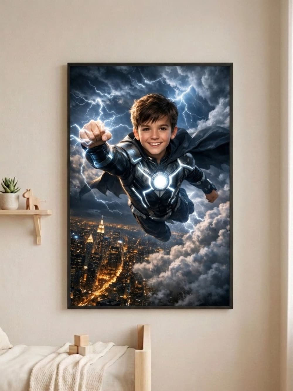 Personalised Superhero Poster