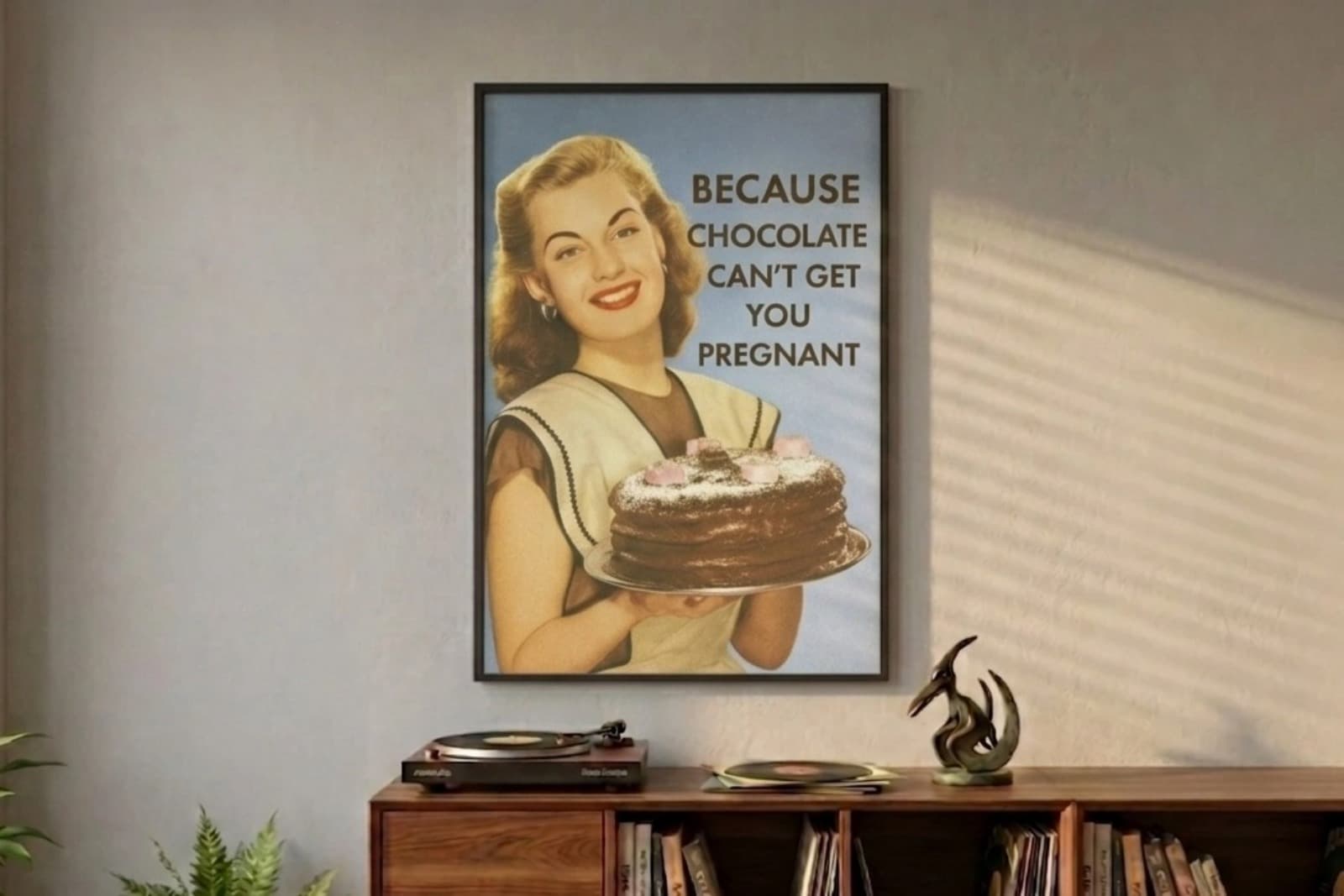 Personalized vintage poster - sweet escape