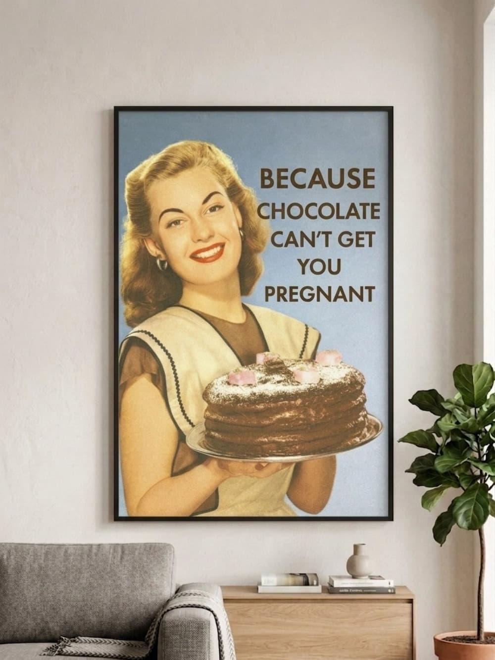 Personalised Vintage Poster, Sweet Escape