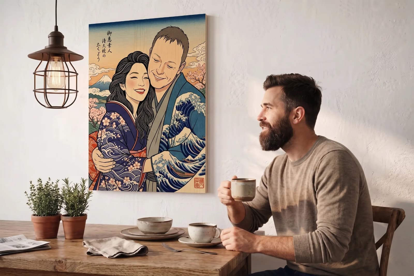 Japanese Ukiyo-e on Vurenwood
