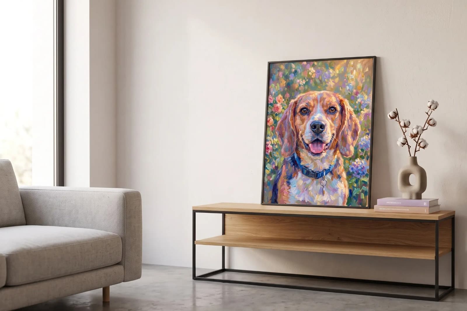 Oil Paint Animal Portrait