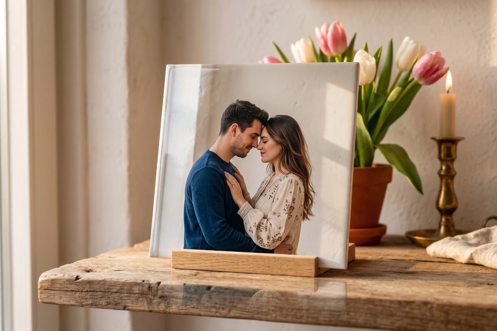 Photo tile with own photo