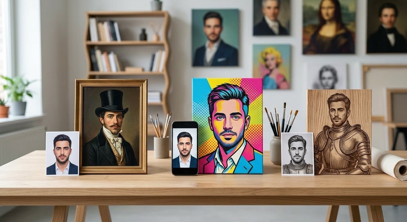 Unique Gift for Him: Transform His Photo into Art