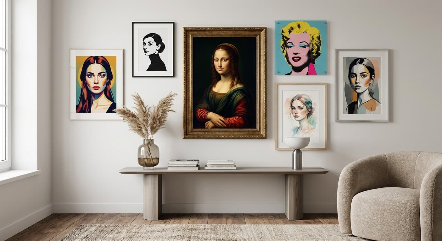 AI Art as Wall Decor: Trends and Inspiration