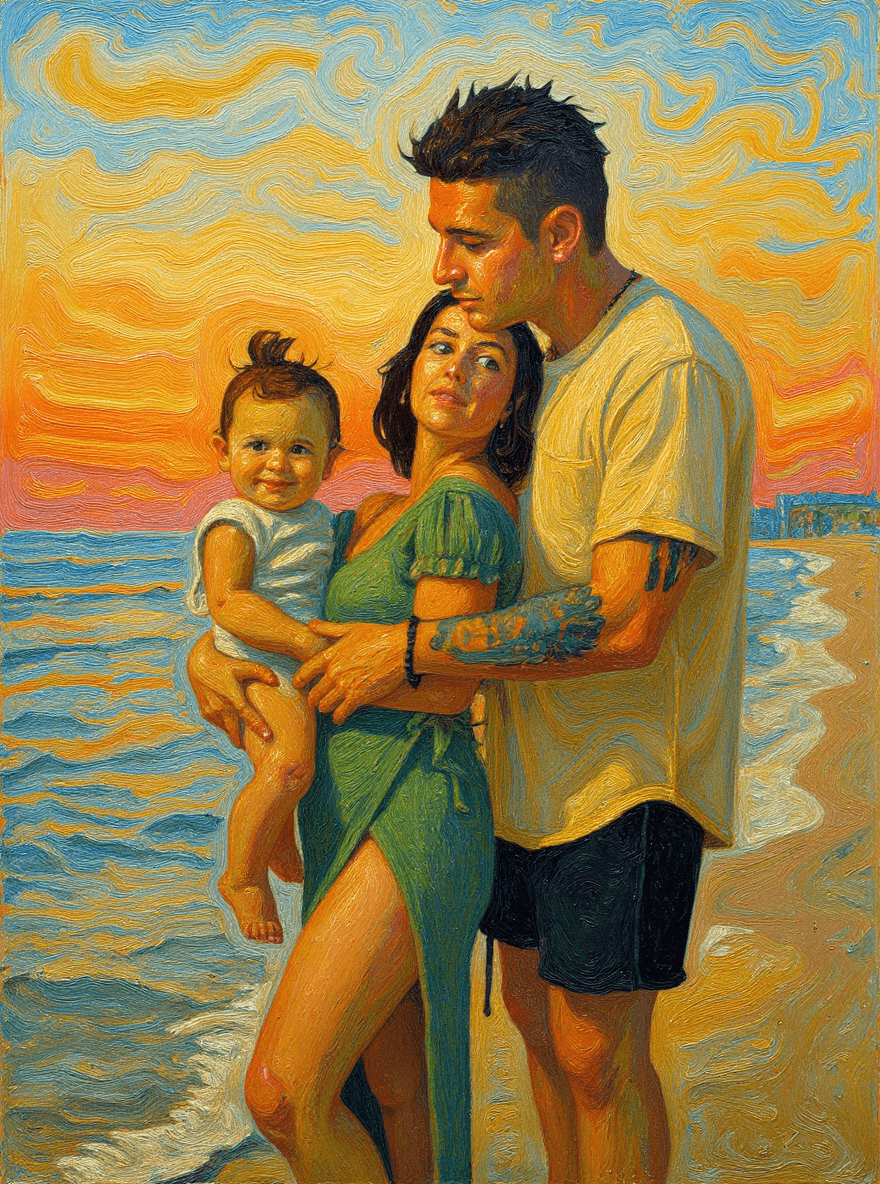 Textured Oil Painting