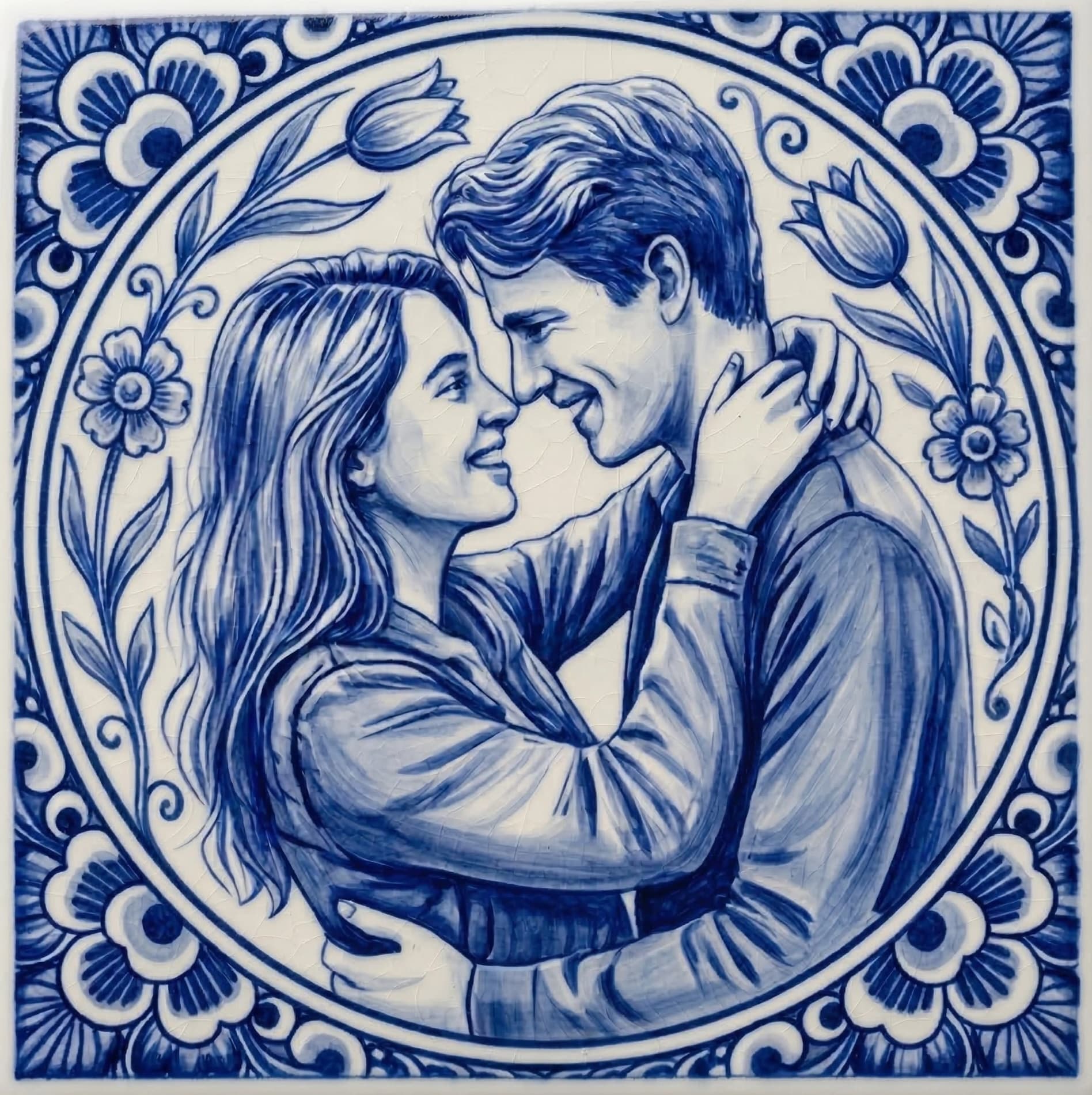 Delft Blue Tile