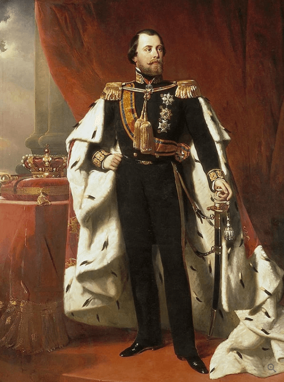 Regal Monarch Portrait