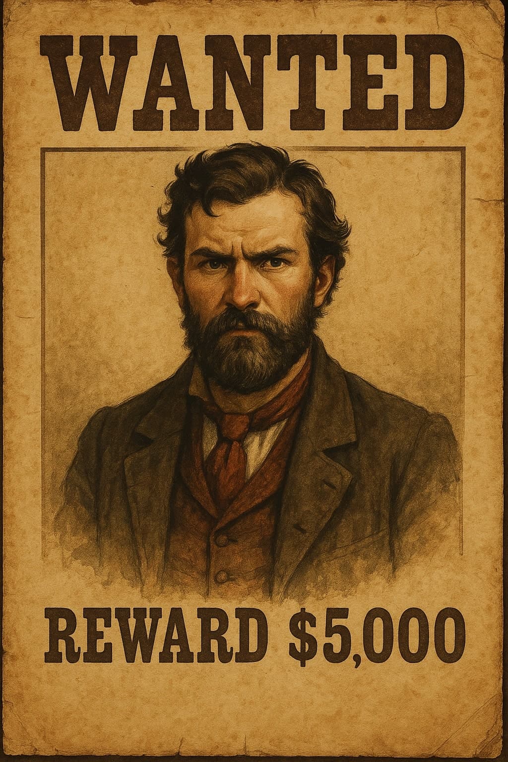 Wild West Wanted Poster
